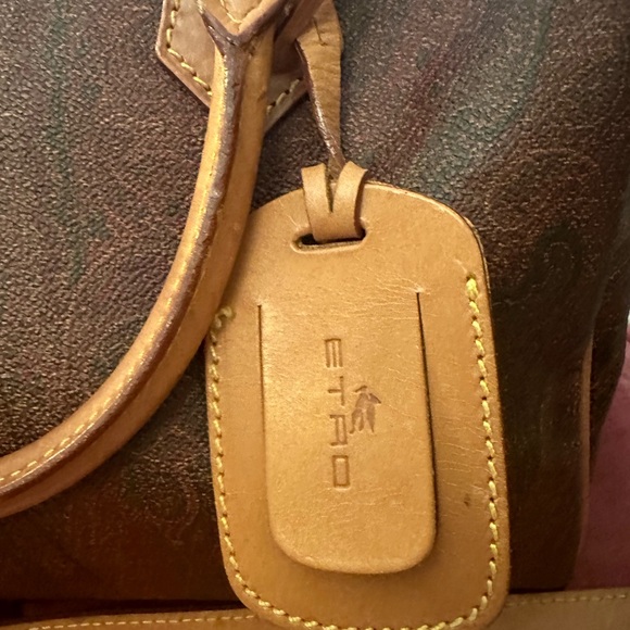 Etro Paisley Jacquard Boston Bag - Picture 10 of 16